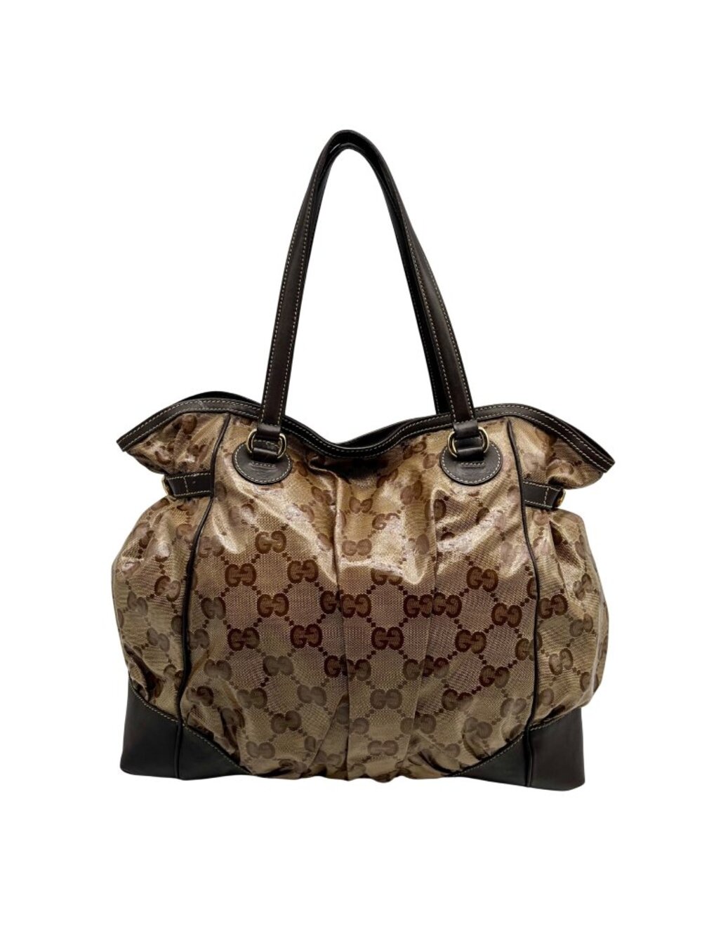 Gucci Brown Vintage Princy Tote Bag